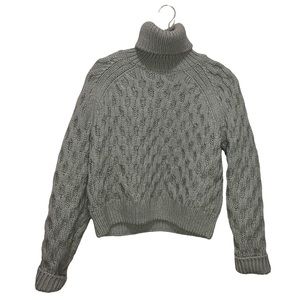 Wool-blend Cable-knit Sweater
